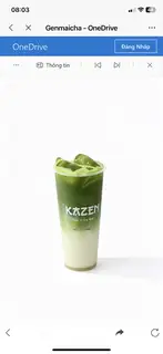 Bear Matcha Latte - 75.000 ₫ tại KAZEN - Matcha & Coffee & More - Đặng Trần Côn