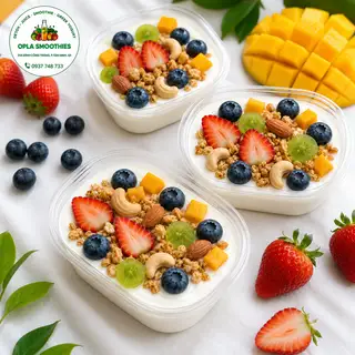 (G1) Trái cây nhiệt đới - sữa chua Hy Lạp - granola - 69.000 ₫ tại Trái Cây Healthy Opla Farm - Đinh Công Tráng