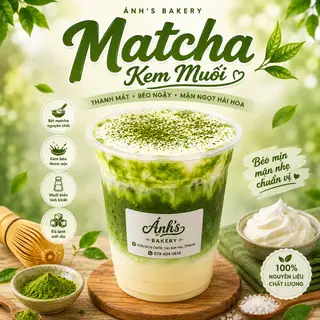 Hình ảnh Matcha kem muối