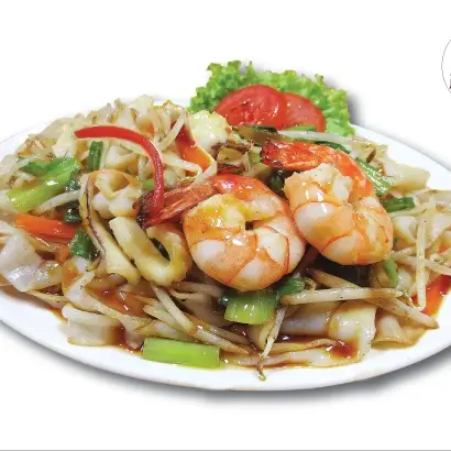 Hủ tiếu xào hải sản - 75.000 ₫ tại Quán 027- Hủ Tiếu Xào - Bình Tiên
