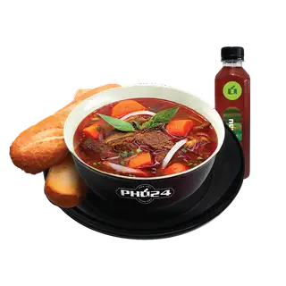 Combo Bò Kho Bánh Mì & Thức Uống - 89.100 ₫ tại Phở 24 - Pasteur