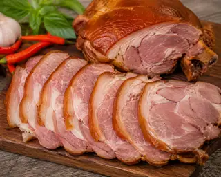 Hình ảnh Chân Giò Heo Hun Khói