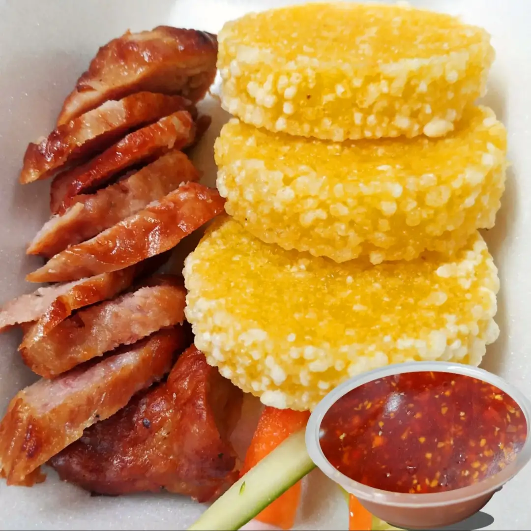 Hình ảnh Xôi Chiên Nem Thịt + Hũ Sốt (3 xôi)
