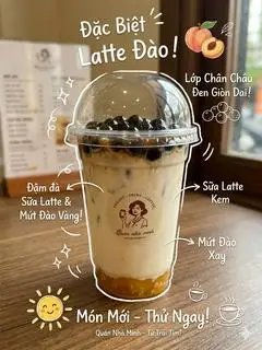Hình ảnh Latte đào
