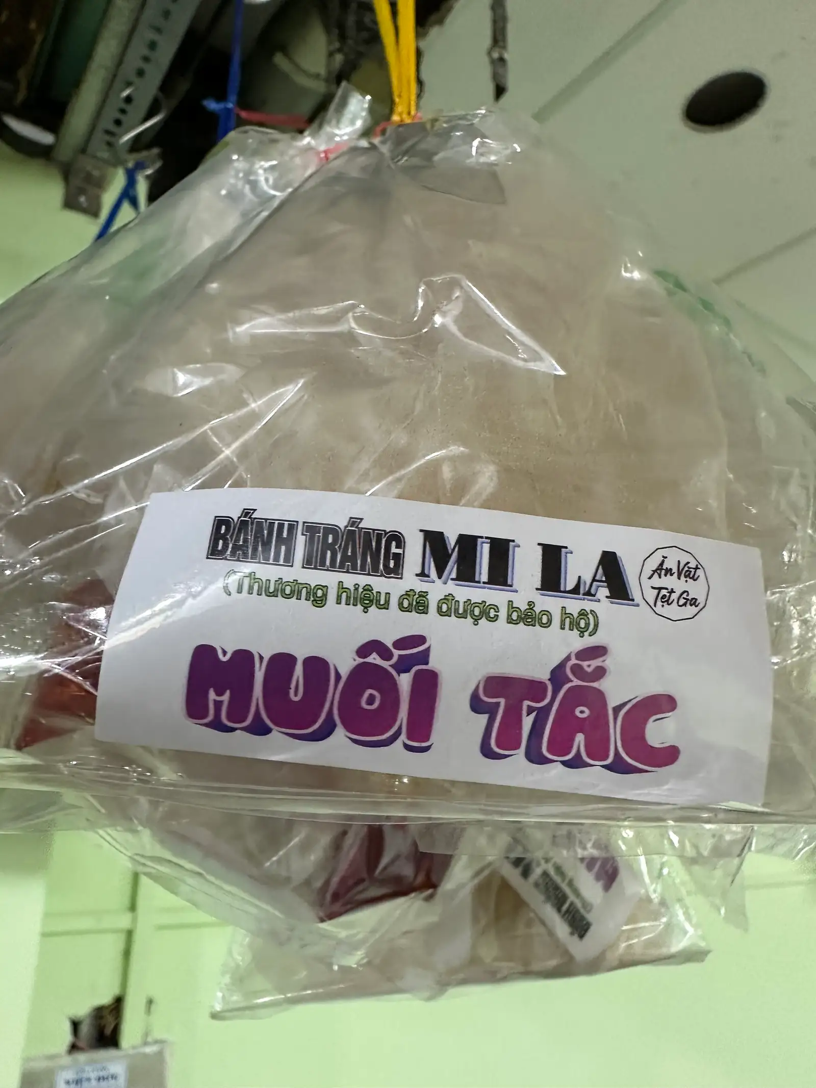 Bánh tráng chấm muối tắc - 13.000 ₫ tại Bánh Tráng Chấm Cô Gánh - Vườn Chuối