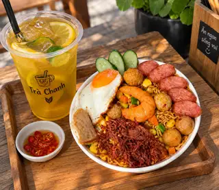 Hình ảnh Combo mì trộn đặc biệt kèm nước bất kì