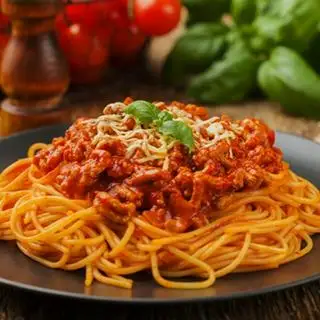 Hình ảnh Mì Ý Sốt Bò Bằm