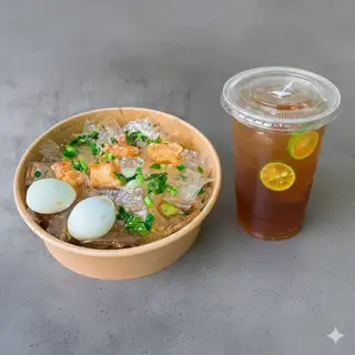 Bánh tráng A Cay - nước - 35.000 ₫ tại A CAY FOOD - Mì Trộn, Bánh Tráng & Chân Gà - Trần Văn Quang