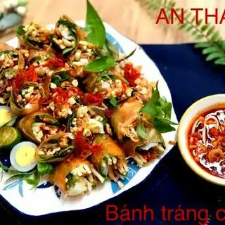 Bánh tráng cuốn thập cẩm - 45.000 ₫ tại Bánh Tráng Trộn An Thảo - Nguyễn Minh Hoàng