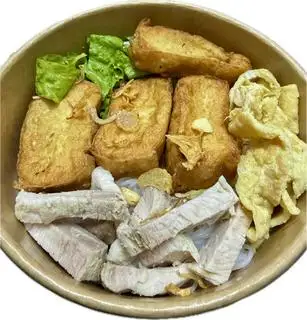 Bún đậu hủ + thịt + trứng - 55.000 ₫ tại No Nê Quán - Bánh Canh Cốt Dừa & Bún Nước Tương - Phan Xích Long
