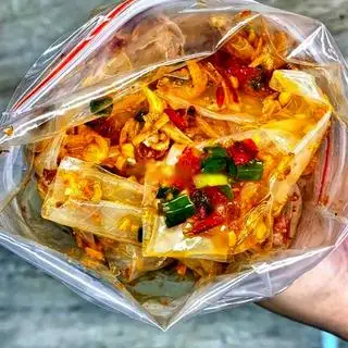 Bánh tráng sa tế mỡ hành - 17.000 ₫ tại Bánh Tráng Trộn An Thảo - Nguyễn Minh Hoàng