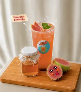 Trà Kombucha Ổi Hồng - 38.000 ₫ tại KOMBUHA - Trà Kombucha Trái Cây - Nguyễn Thái Bình