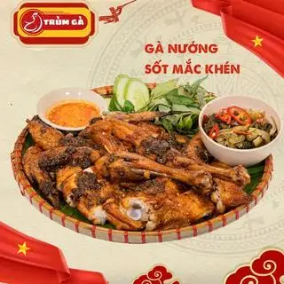 Gà nướng mắc khén - nửa con - 129.000 ₫ tại Trùm Gà - Gà Nướng Lên Mẹt Lẩu Gà Lá É - Đường D5