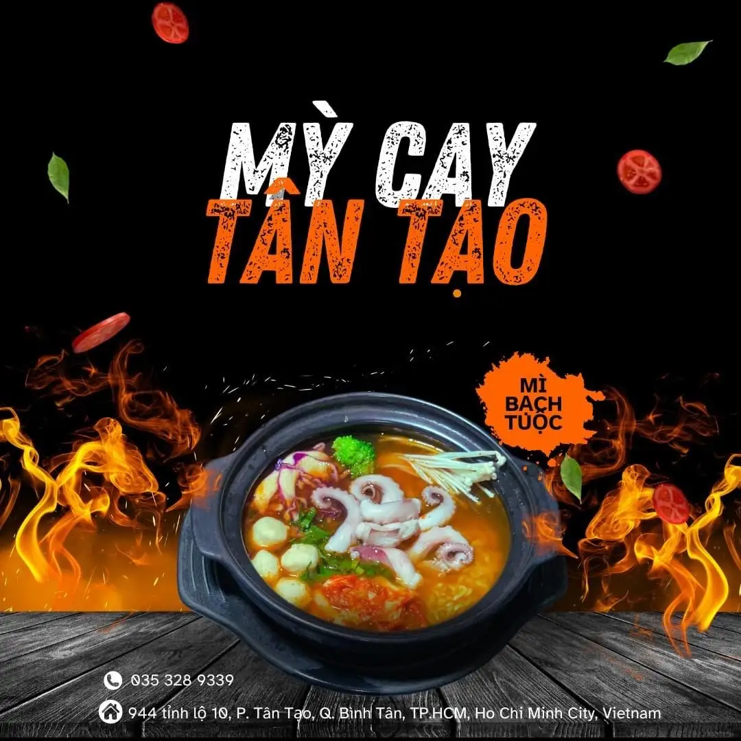 Mì Bạch Tuộc - 68.000 ₫ tại Mỳ Cay Seoul Tân Tạo - Tỉnh Lộ 10
