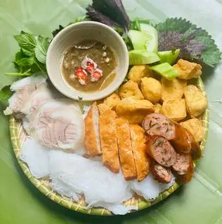 Hình ảnh Bún đậu chả cốm - thịt chân giò