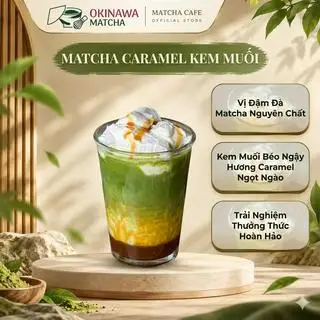 Hình ảnh [NEW] Matcha Caramel Kem Muối (500ml)