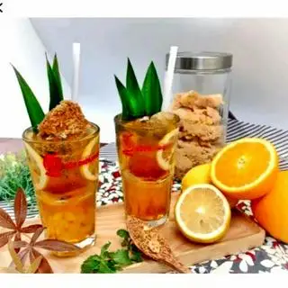 Hình ảnh Trà chanh trân châu đường đá