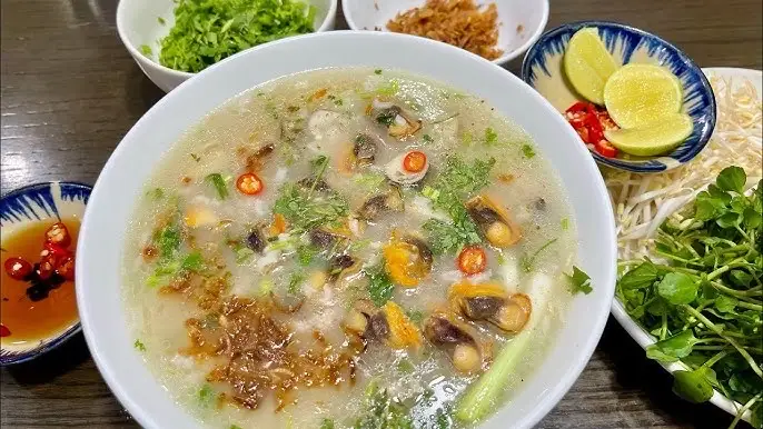 Hình ảnh Cháo sò lông