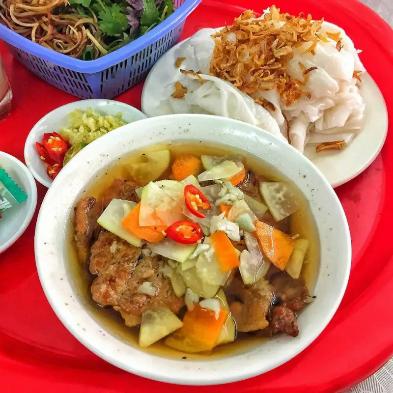 Hình ảnh BÁNH CUỐN CHẢ NƯỚNG