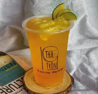 Trà Chanh Tươi - 25.000 ₫ tại Trà Trộn 19 - Bánh Tráng & Trà Trái Cây - Nguyễn Văn Thương