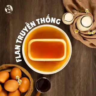 Bánh Flan (Caramel Flan) - Vị Truyền Thống - 220.000 ₫ tại Bébé Aritisanal Desserts - Âu Dương Lân