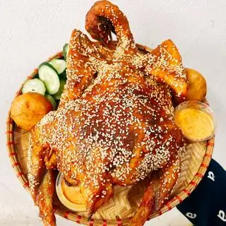 Hình ảnh Gà nướng vừng