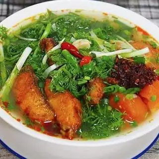 Hình ảnh Bún cá chiên giòn