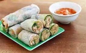 Bì cuốn ( 4 cuốn ) - 45.000 ₫ tại Cơm Chay Phước Duyên - Bà Hạt