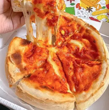 Hình ảnh Pizza chicago bắp cheese giăm bông