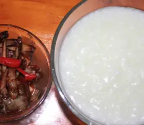 Cháo trắng ba khía trộn - 30.000 ₫ tại Cháo Trắng Hột Vịt Muối Thảo My - Phạm Thế Hiển