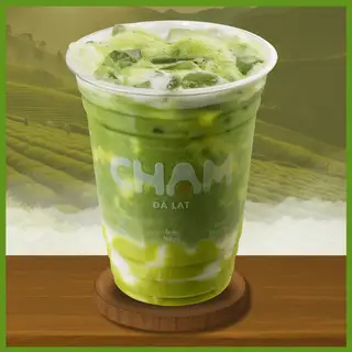 Avocado Matcha Latte - 59.000 ₫ tại CHẠM Đà Lạt - Kem Bơ, Sinh Tố Bơ Healthy & Cafe - Hoa Hồng