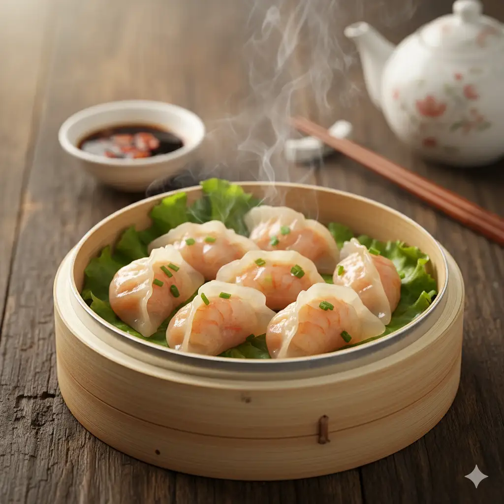 Há Cảo Lớn nhân Thịt-Xíu Mại - 35.000 ₫ tại Bánh Đúc Nóng - Há Cảo Cô Oanh - Cô Giang