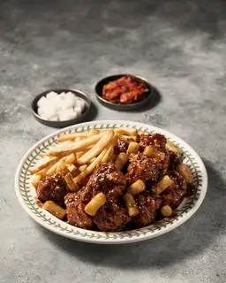 Gà rán rút xương xốt tỏi tương - 순살 마늘간장 양념 치킨 - 205.200 ₫ tại Chivago Chicken - Gà Rán Hàn Quốc & Bia - Nguyễn Thái Học