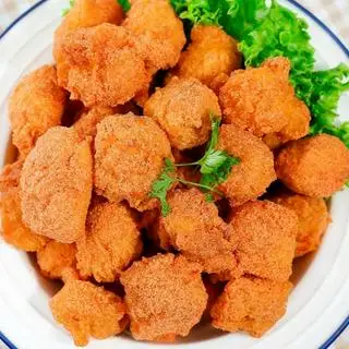 Hình ảnh Gà viên lắc phô mai + 1 ly Coca + Khoai tây