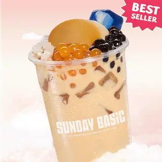 Hình ảnh Trà sữa Sunday full topping