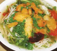 Hình ảnh Bún,Bánh đa: cá rô - mọc nấm hương