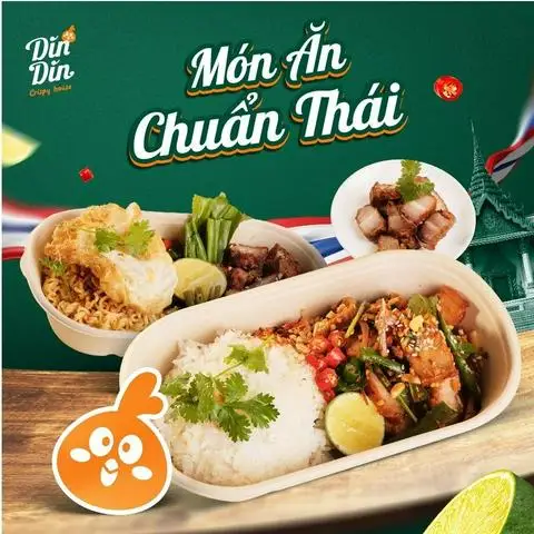 Din Din - Cơm, Mì Trộn & Gà Chiên Polo - Nguyễn Lâm - Cơm/Cơm tấm gần bạn