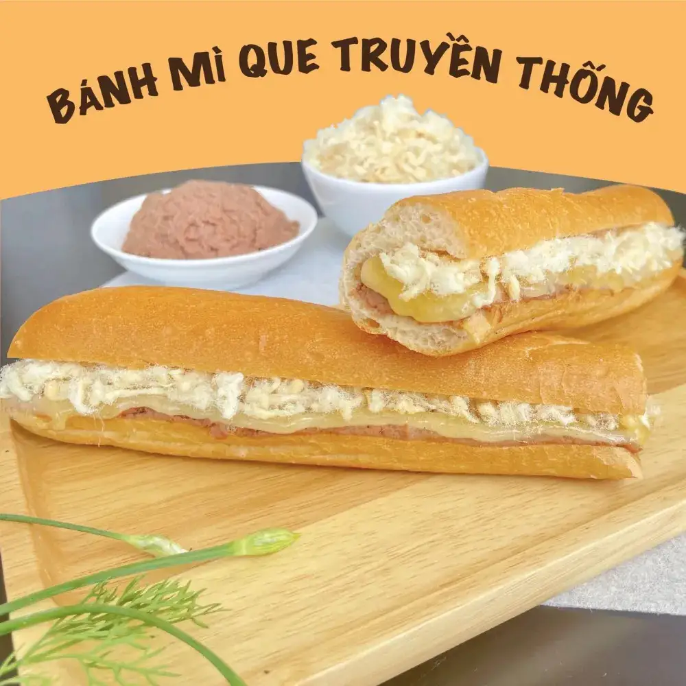 Bánh Mì Que Truyền Thống - 18.000 ₫ tại Bánh Mì Que - Bay Baguette - Hoàng Văn Thụ