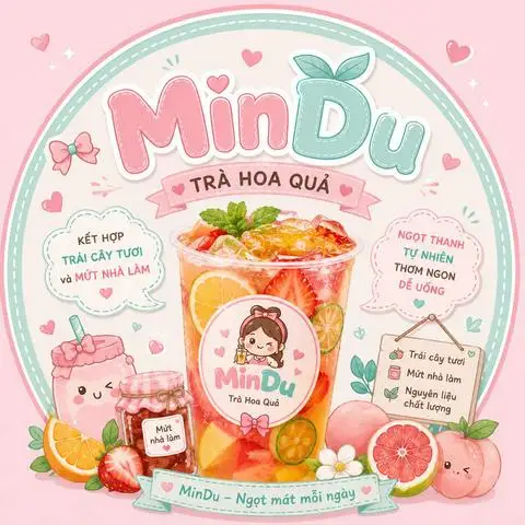 Hình ảnh Mindu - Tiệm Trà Hoa Quả - An Dương Vương
