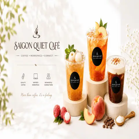 Saigon Quiet Cafe & Trà Trái Cây - Cô Giang - Cà Phê/Trà gần bạn