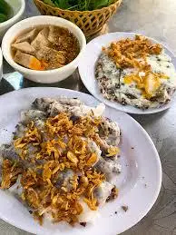 Hình ảnh Bánh cuốn trứng chả quế