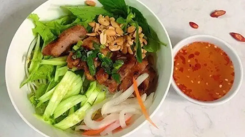 Bún thịt nướng - 60.000 ₫ tại Bò Cuốn Lá Lốt & Bún Thịt Nướng Thảo - Cao Thắng