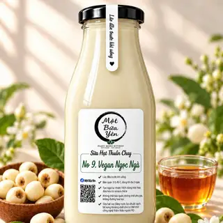 Hình ảnh Vegan Ngọc Ngà - Hạt sen nguyên vị, mật hoa dừa hữu cơ