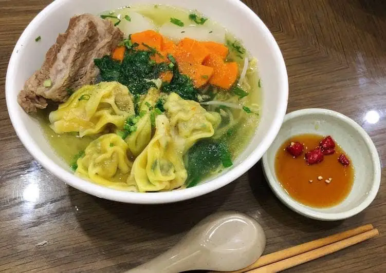 Mì hoành thánh - 55.000 ₫ tại Hủ tiếu Nam Vang Cô Hai - Phước Thiện