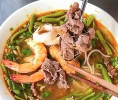 Bún Thái bò - 52.000 ₫ tại Bún Thái Cơm Chiên A Ty - Lý Văn Phức