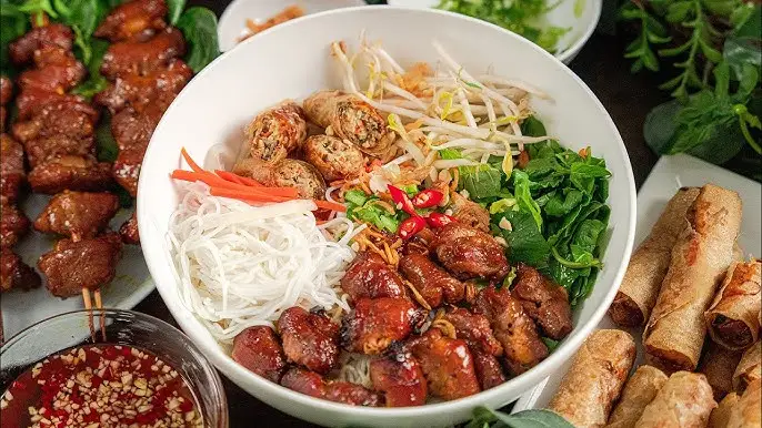 Bún thịt nướng - 45.000 ₫ tại Cơm Tấm Cây Đa - Trần Xuân Soạn