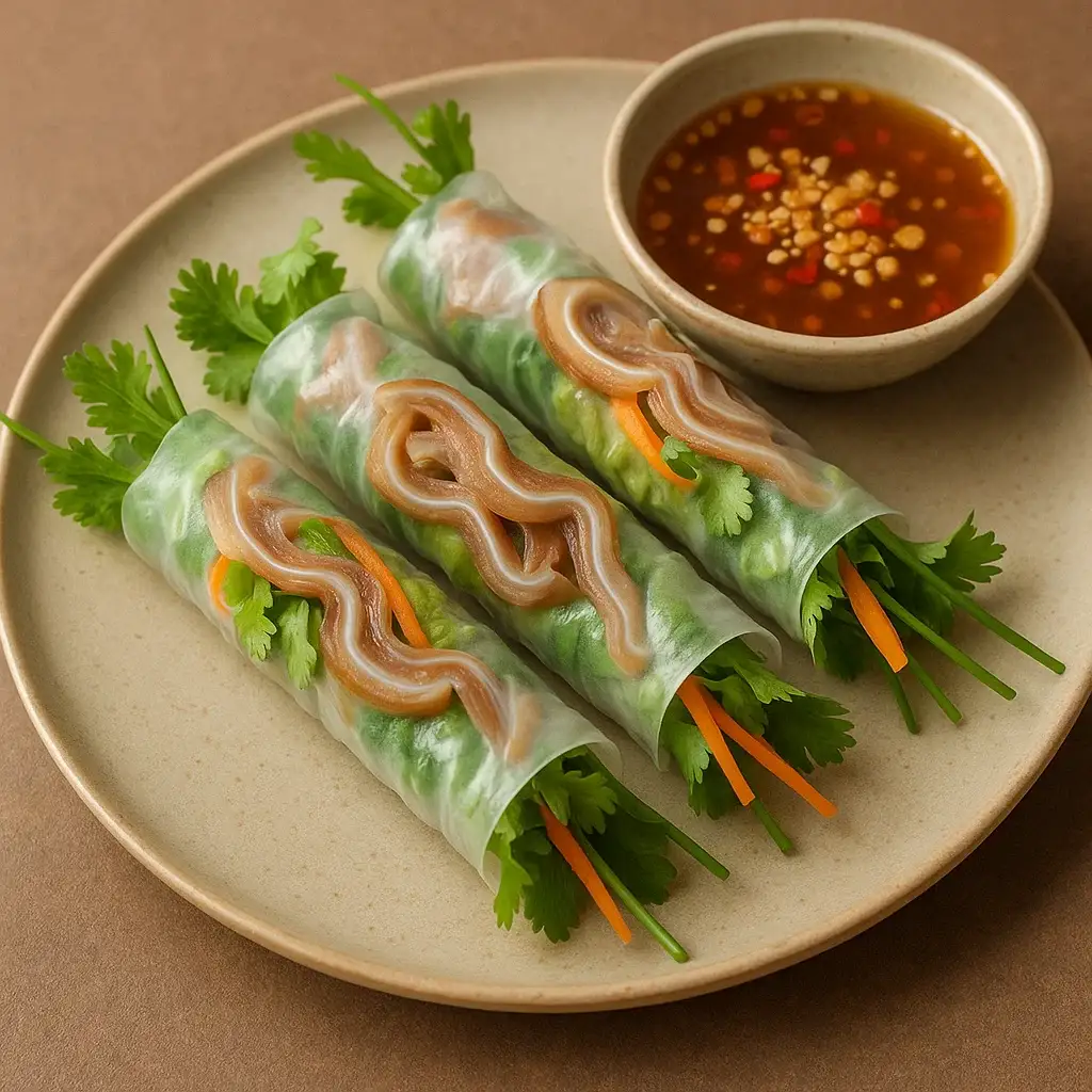 Gỏi cuốn tai heo - 14.000 ₫ tại Gỏi Cuốn 108 - Calmette
