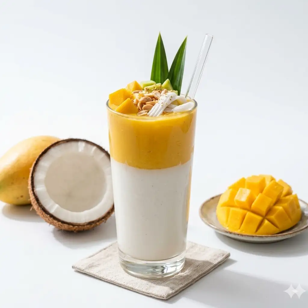 Xoài dừa phú quý - 49.000 ₫ tại Saigon Quiet Cafe & Trà Trái Cây - Cô Giang