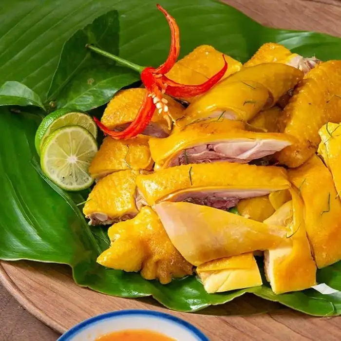 Hình ảnh Gà ủ muối - nửa con