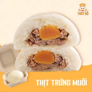 Hình ảnh Bánh Bao Thịt Trứng Muối